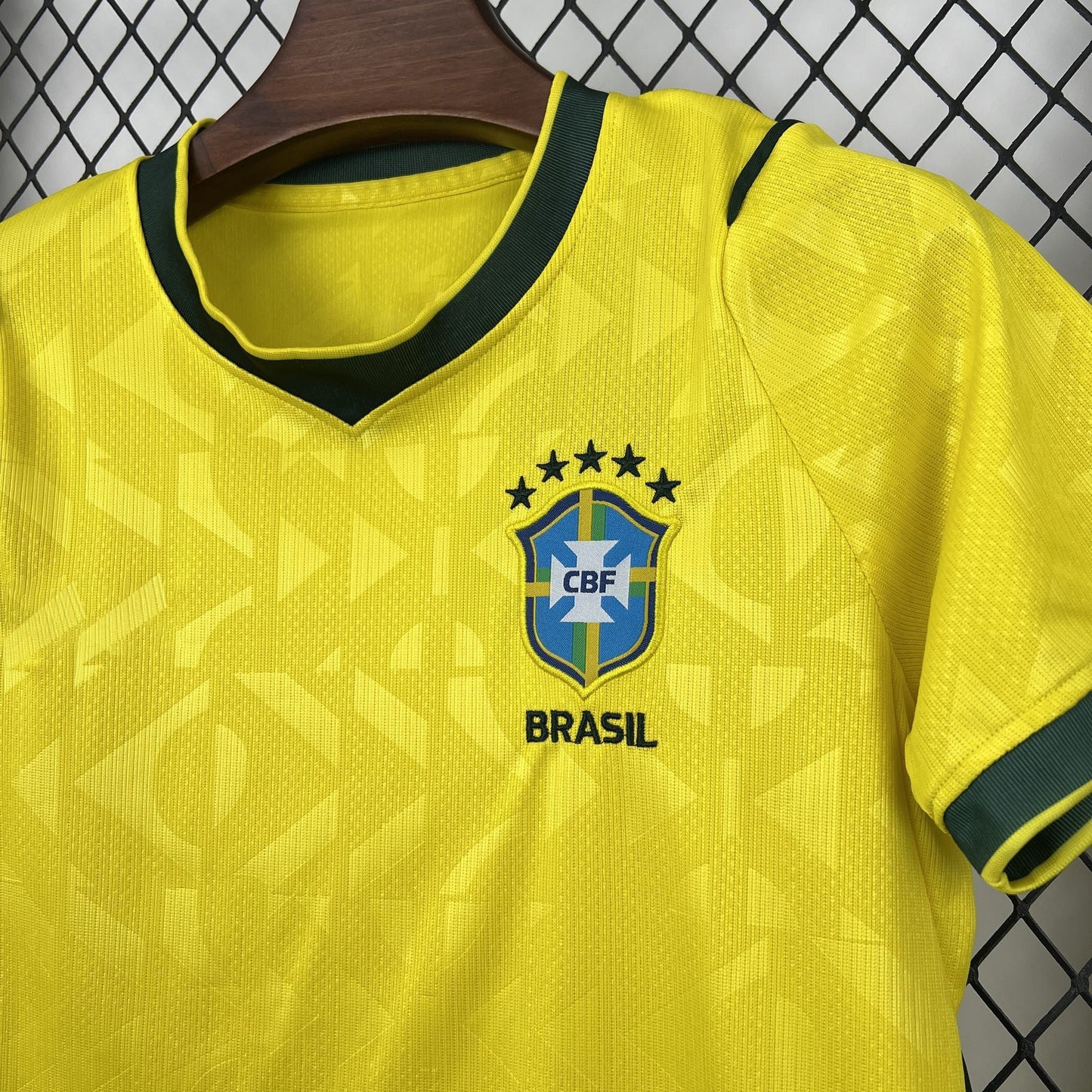 Brazil Kids Home Soccer Jersey World Cup 2026