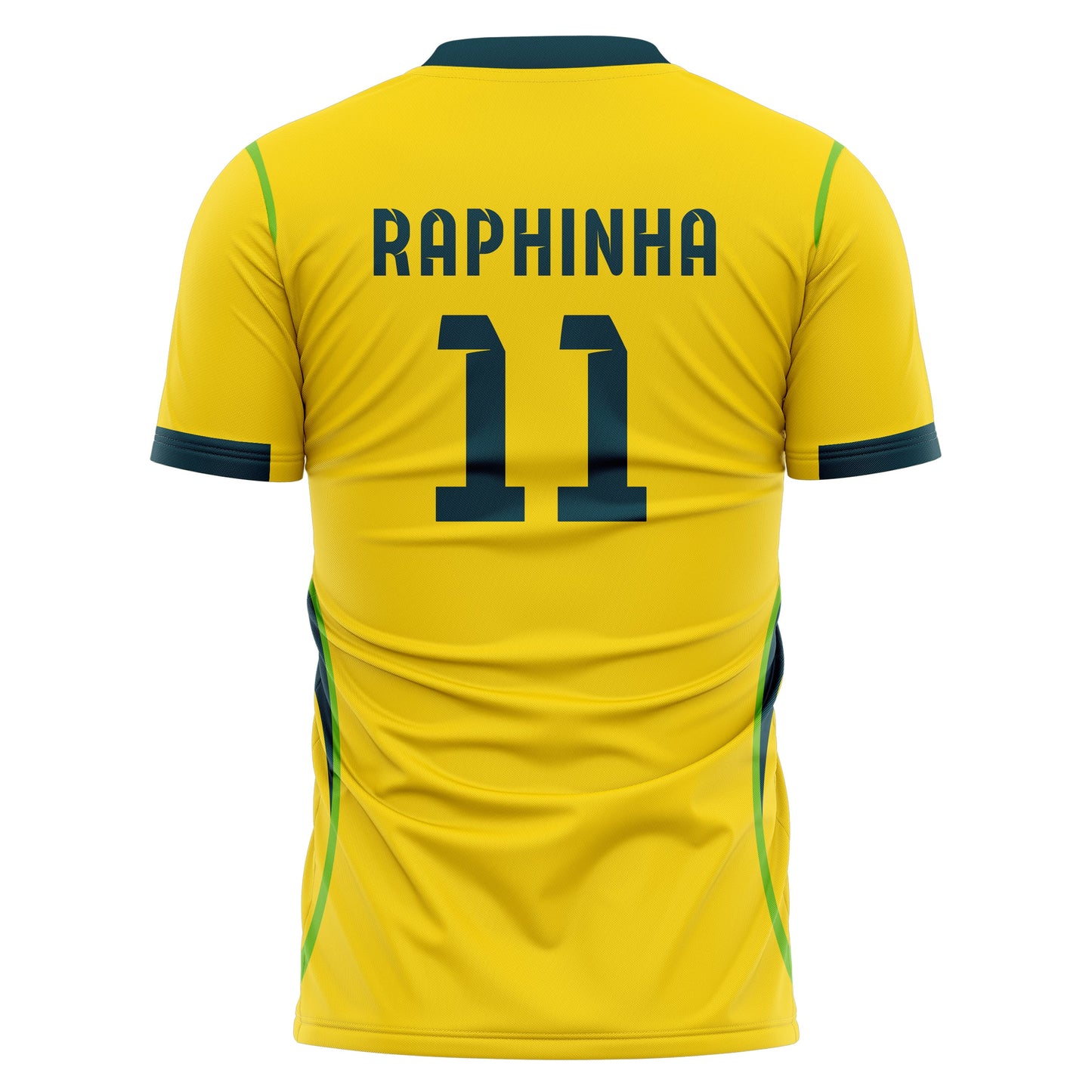Brazil Raphinha 11 Home Soccer Jersey World Cup 2026