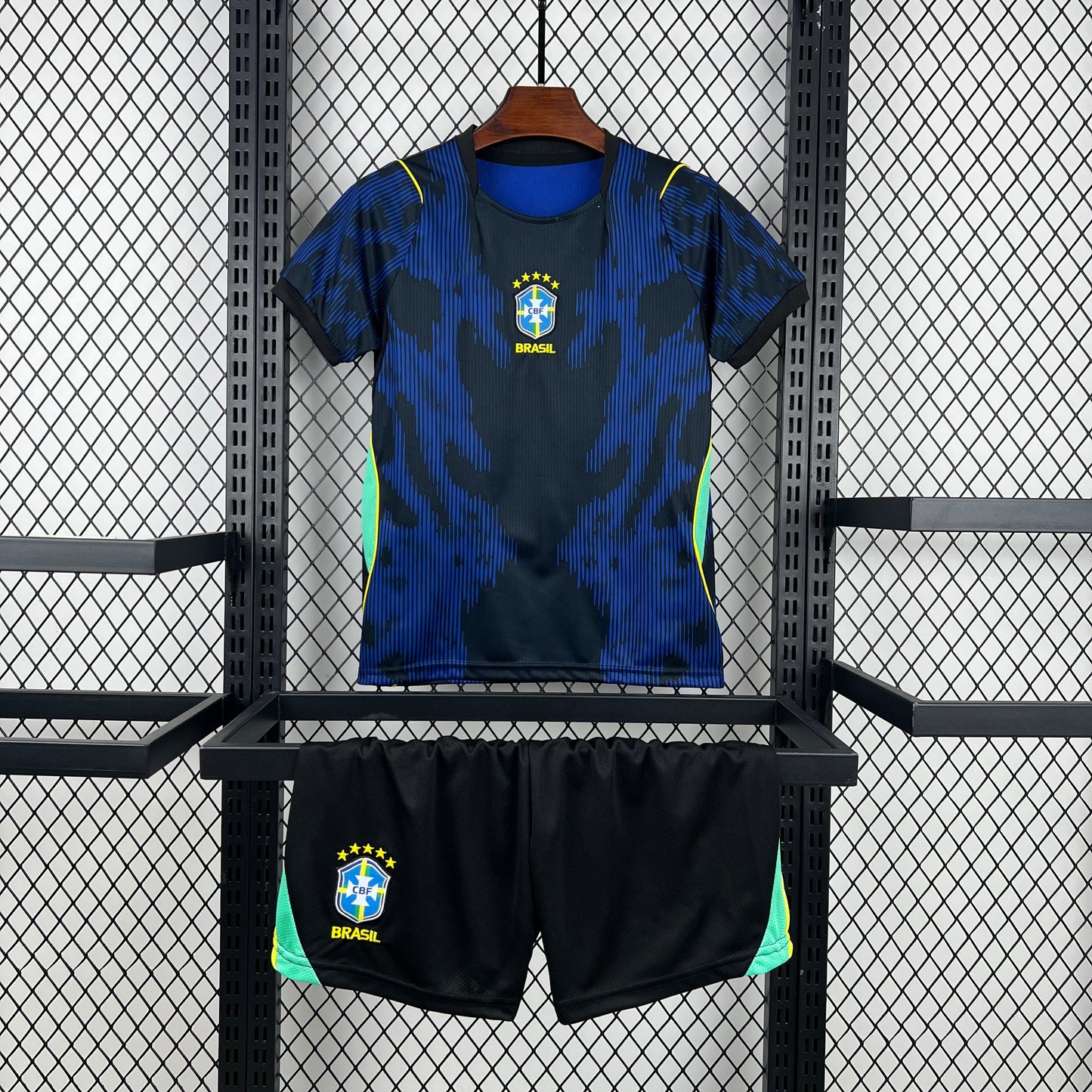 Brazil Kids Away Soccer Jersey World Cup 2026