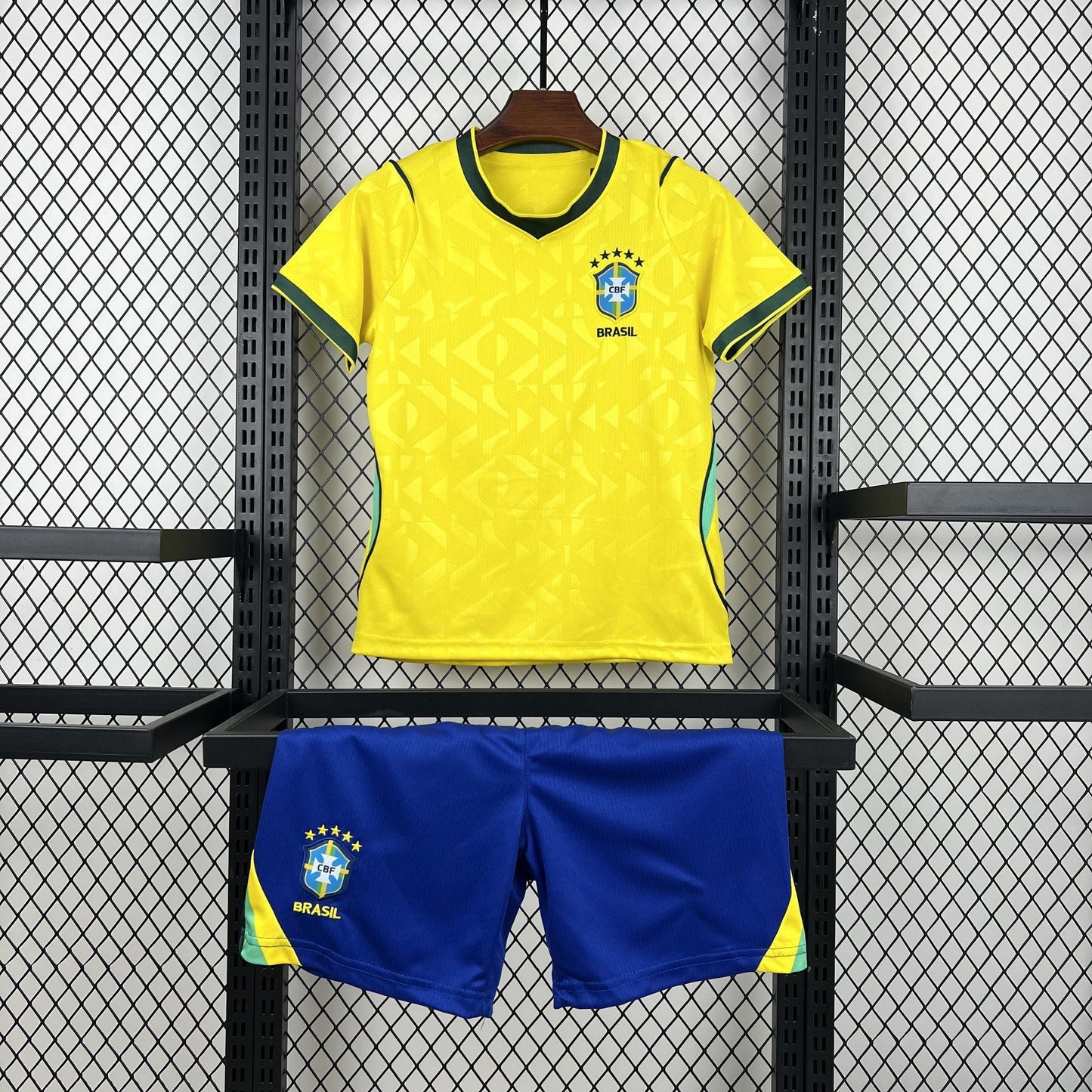 Brazil Kids Home Soccer Jersey World Cup 2026
