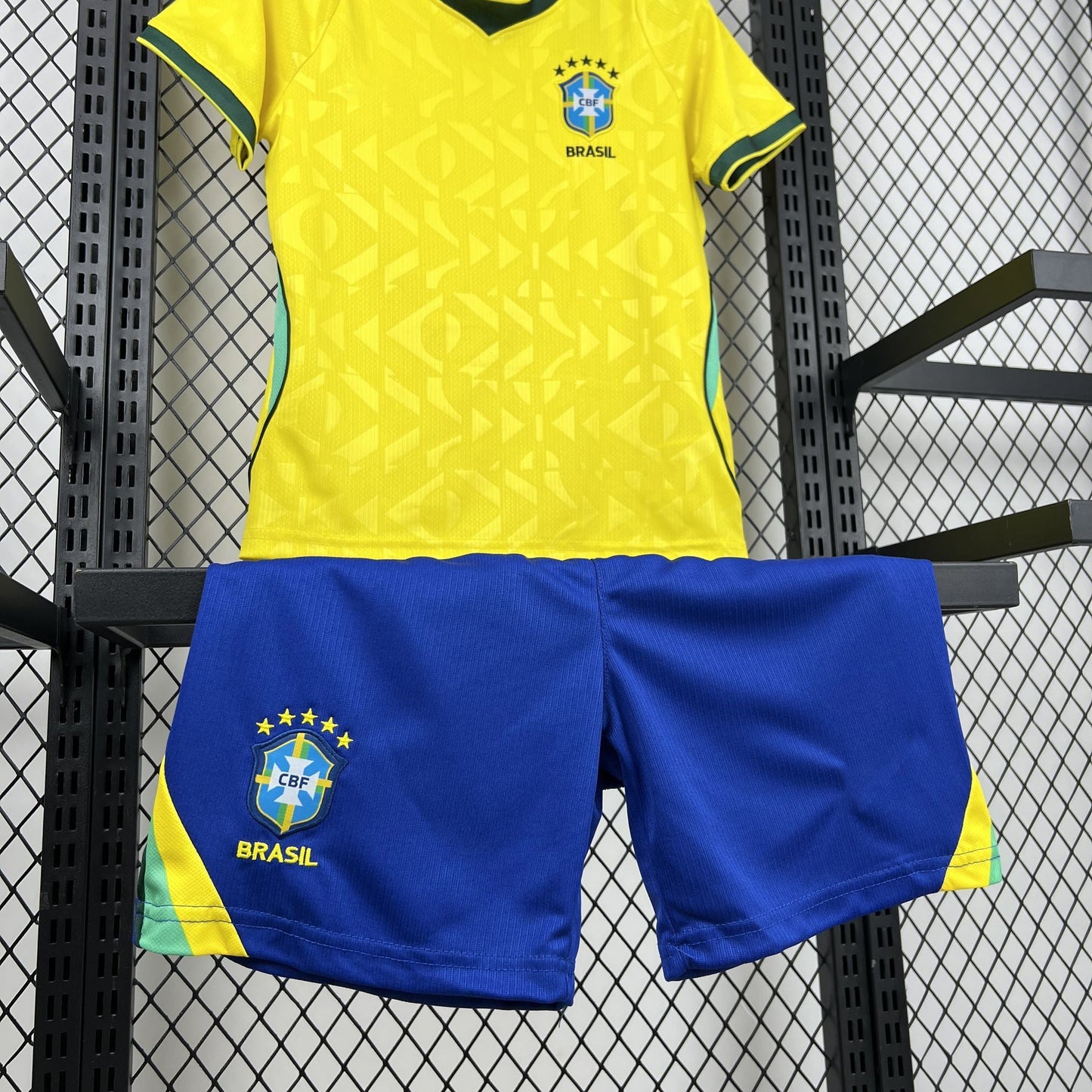 Brazil Kids Home Soccer Jersey World Cup 2026