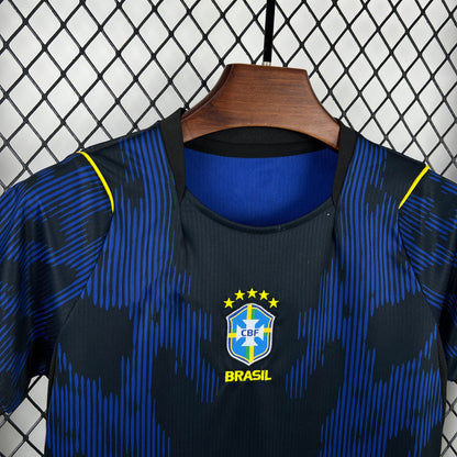 Brazil Kids Away Soccer Jersey World Cup 2026