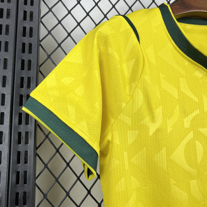 Brazil Kids Home Soccer Jersey World Cup 2026
