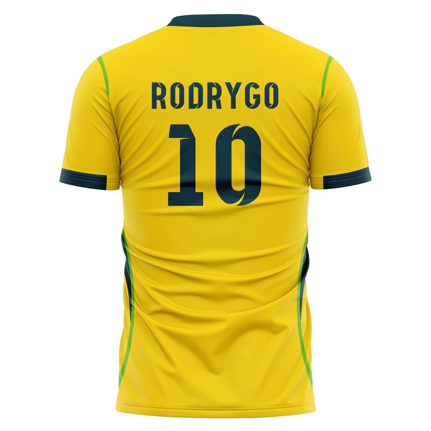 Brazil Rodrygo 10 Home Soccer Jersey World Cup 2026