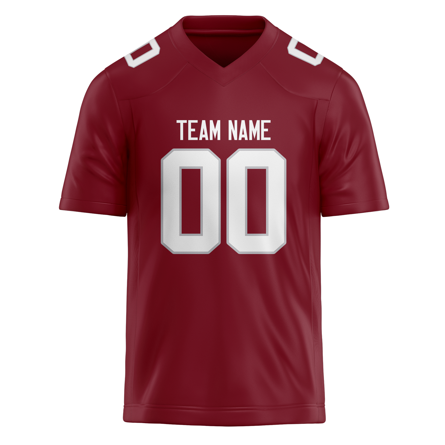 Custom Black & Maroon Colors Design Sports Football Jersey