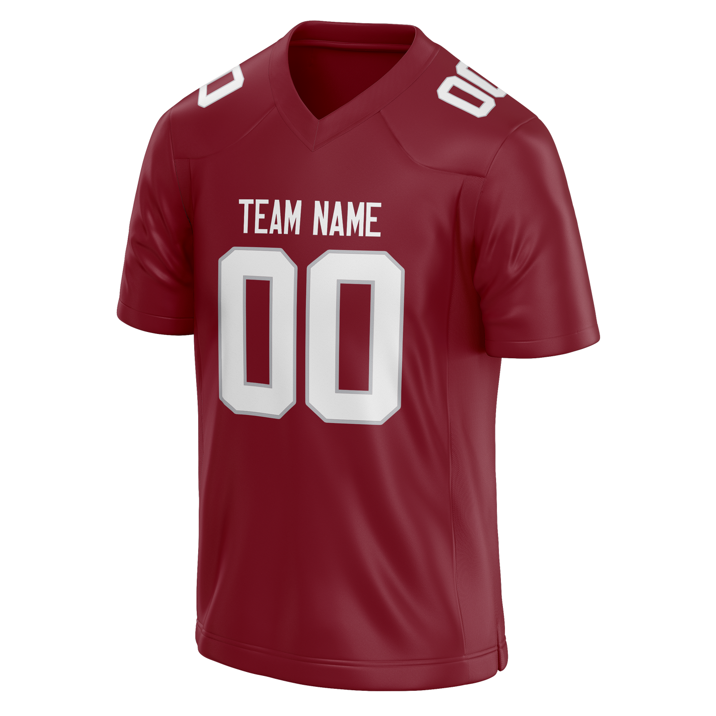 Custom Black & Maroon Colors Design Sports Football Jersey