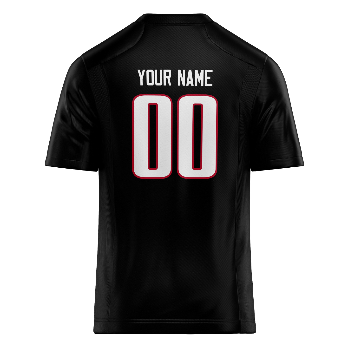Custom Black & White Colors Design Sports Football Jersey
