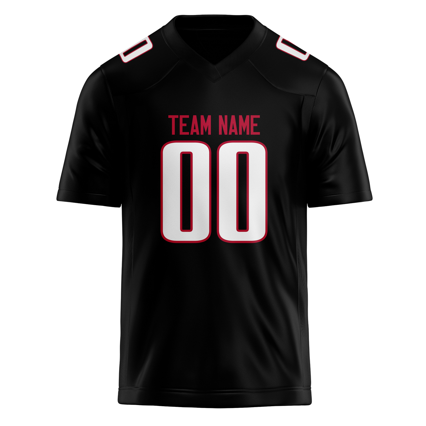 Custom Black & White Colors Design Sports Football Jersey