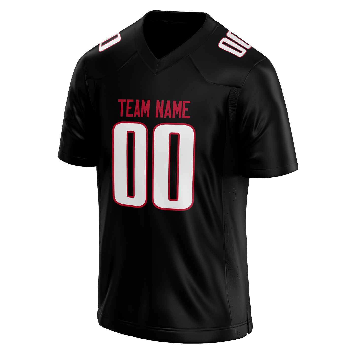 Custom Black & White Colors Design Sports Football Jersey